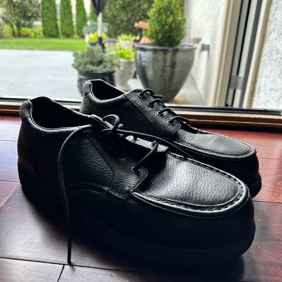 Iron Age e.s.d chip tec steel tip steel toe safety shoes - black 10 1/2 - Picture 3 of 6